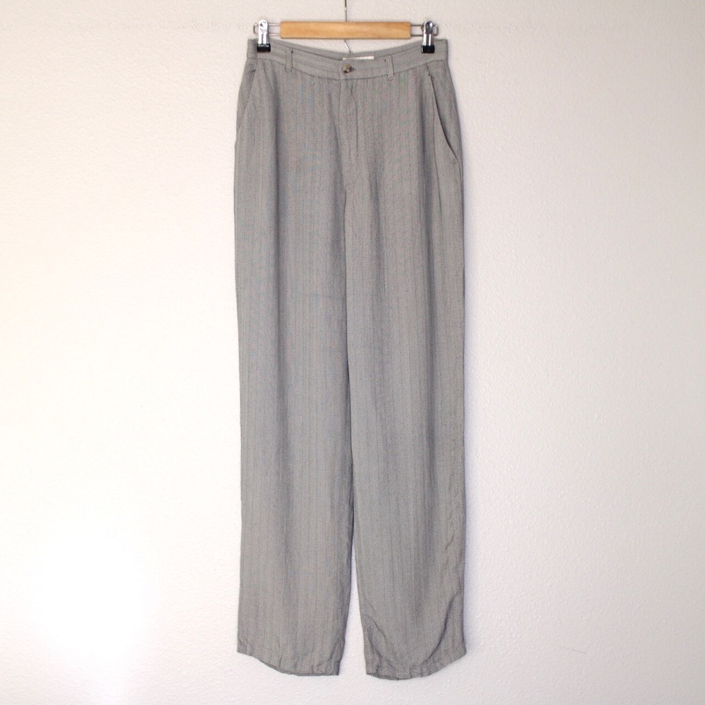 Zara Chevron Dress Pants Slacks